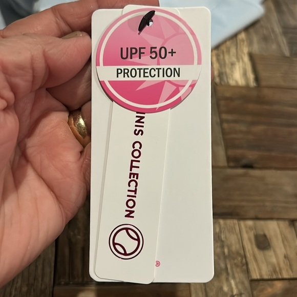 Yogalicious The Level Up Tiered Skort Sky Blue Tennis Size Large NWT - Picture 5 of 10